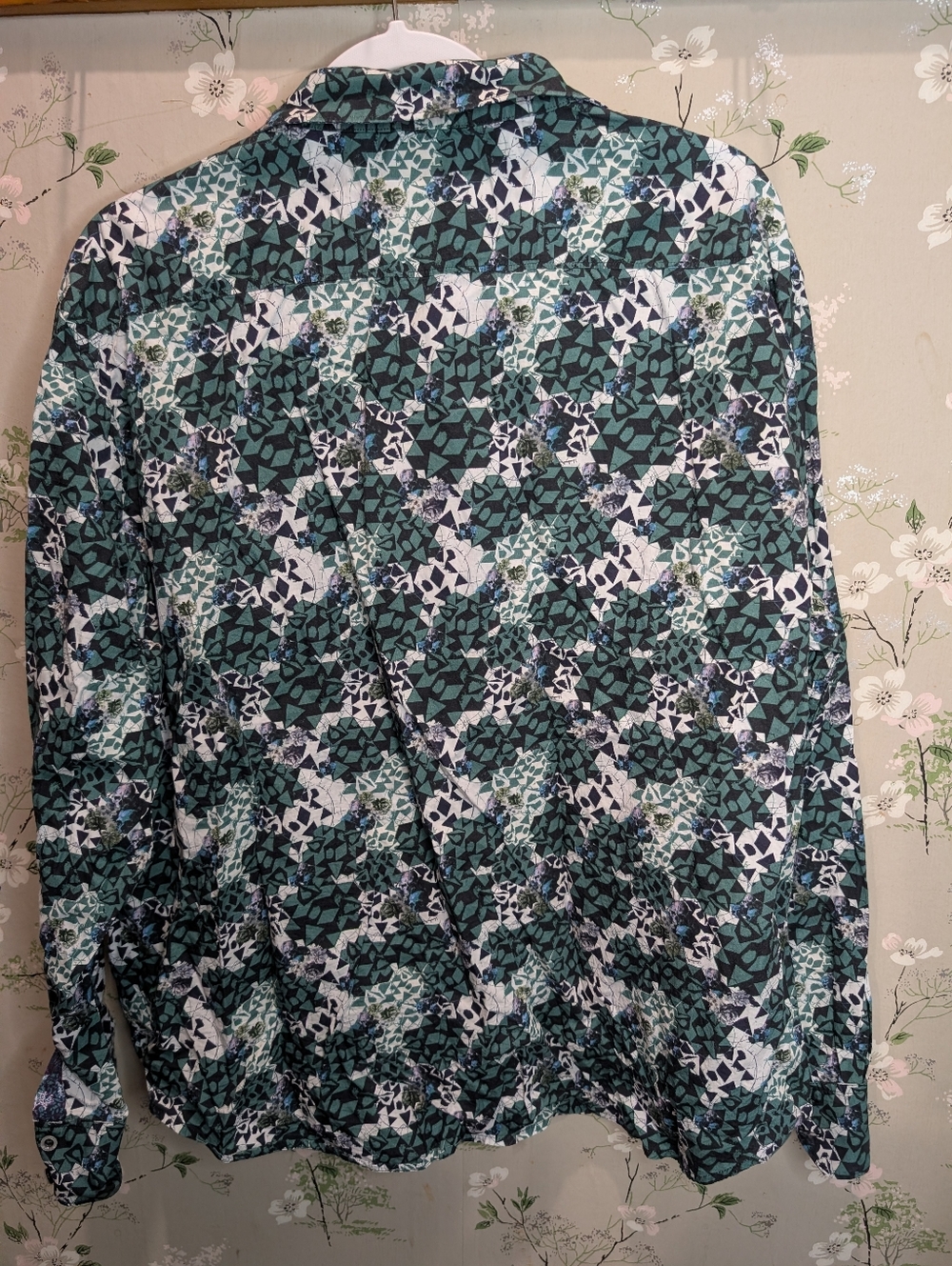 ROBERT GRAHAM Finchley Geo Skull Print Classic Fit 2XL - Picture 6 of 8